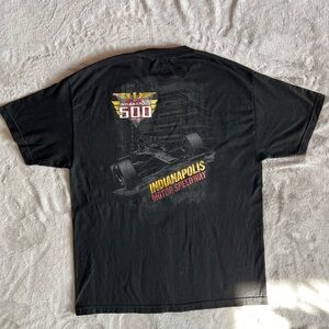 Indianapolis 500 IndyCar Graphic T-Shirt Black XL Racing Tee